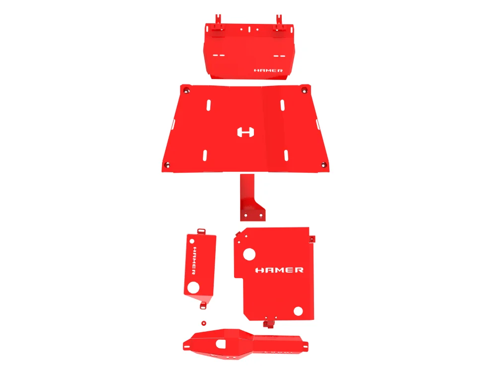 Hamer 5-Piece Underbody Protection Plates – 5 door XL